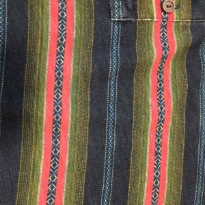 Lucky Brand Shirts - Lucky Brand Mens XL Henley Shirt Blue Pink Green Lucky Brand Shirts - Lucky Brand Mens XL Henley Shirt Blue Pink Green